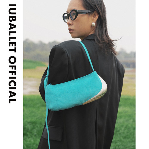 IUBALLET 麻将包2026新品法棍腋下包女小众设计师单肩斜挎小包包