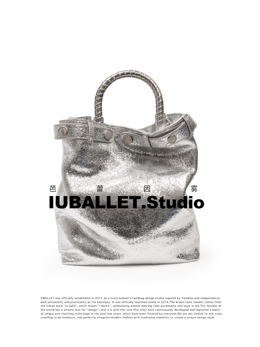 IUBALLET  3/04 20点新品【爆裂都市】原创爆裂纹托特手提包牛皮 箱包皮具/热销女包/男包 托特包 原图主图