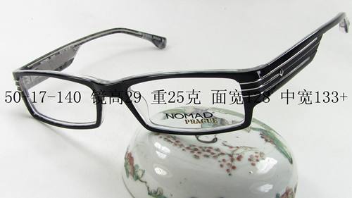 法国全框板材宽边眼镜架