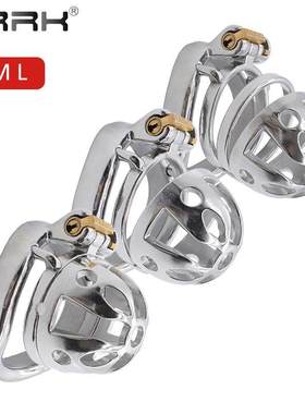 FRRK Sissy Chastity Cage Ultra Small Authentic Metal Cock De