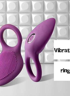 Penis Ring Vibrating Clitoris Stimulator man sex toys For C