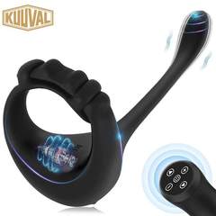 Cock Anal Vibrator Butt Plug Prostate Massager Testicle Stim