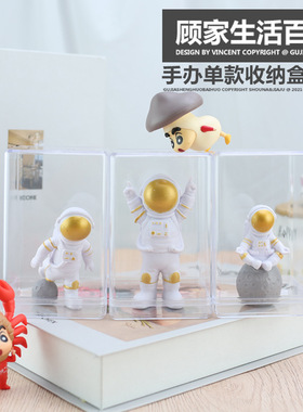 亚克力手办单款收纳盒塑料玩具手办防尘收藏盒展示柜整理展示神器