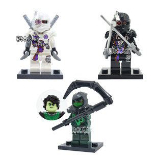 科普特摩罗人仔将军机器忍者积木拼装玩具益智幻影忍者