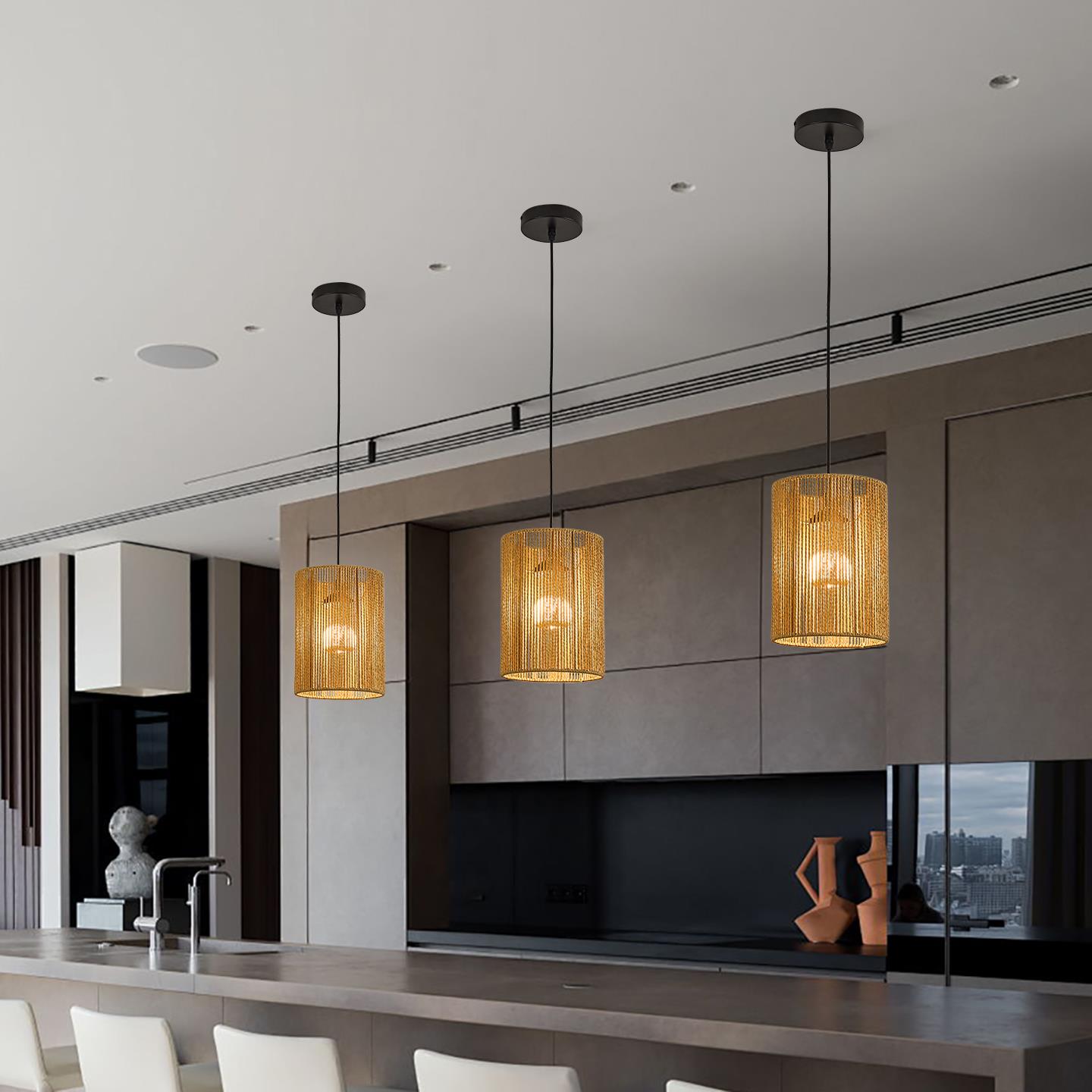 工厂直销设计师2025新款宋氏美学餐厅吧台餐桌吊灯简约现代灯连锁