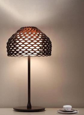 意大利设计师flos装饰吊灯沙发旁书桌床头卧室客厅白色褐色台灯