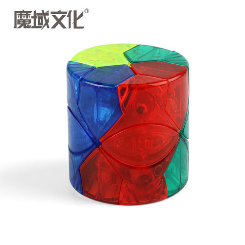 魔域文圆柱Redi魔方透明彩色