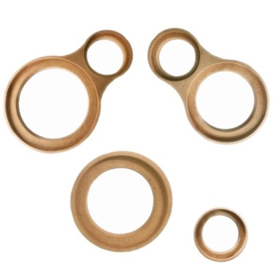 三分频倒模支架音响改装AB柱1.5寸2寸高音3.5寸4寸中音喇叭木垫圈