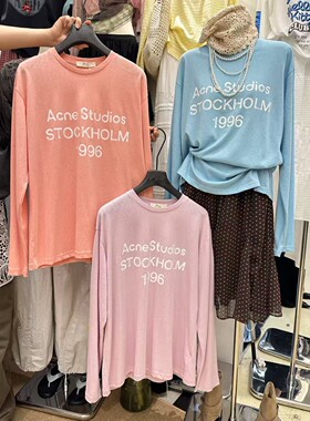 2026年夏季新款韩版设计感字母印花长袖T恤女宽松显瘦防晒上衣潮