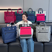 加大号男女学生手提包日常周末补习袋通用上班族斜挎包文件电脑包