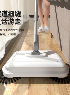 德國懒人家用扫把拖地吸尘一体多功能扫地板厨房手推式扫套装簸箕