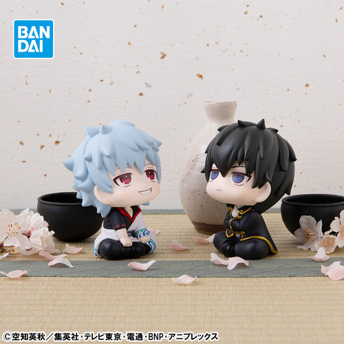 万代 Megahouse lookup 抬头望 银魂 坂田银时 土方十四郎 手办
