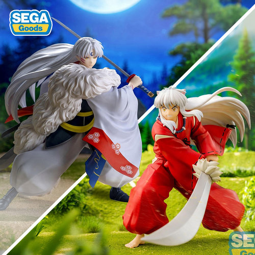 预定 世嘉SEGA 犬夜叉 Luminasta 战斗姿势景品手办