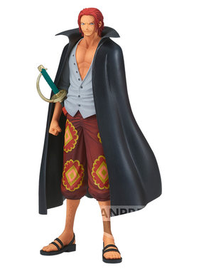 万代眼镜厂 航海王景品 DXF 海贼王 剧场版red 红发香克斯 手办