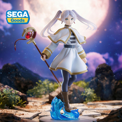 再版现货世嘉SEGA Luminasta 葬送的芙莉莲 芙莉莲 法杖站姿 手办