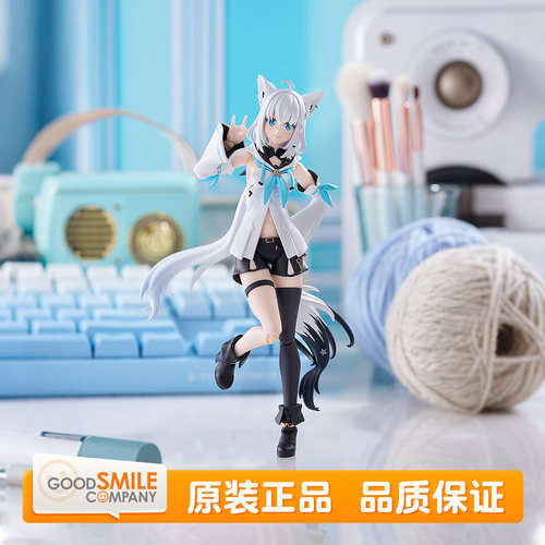 预定 GSC MAX FACTORY hololive 主播 figma 白上吹雪 可动手办