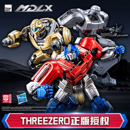 threezero变形金刚起源擎天柱大黄蜂威震天 MDLX可动模型新年礼物