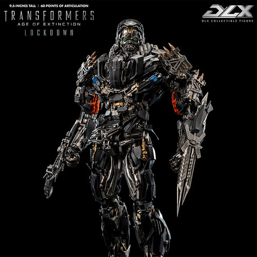 threezero变形金刚4绝迹重生DLX 禁闭 可动手办模型男生礼物