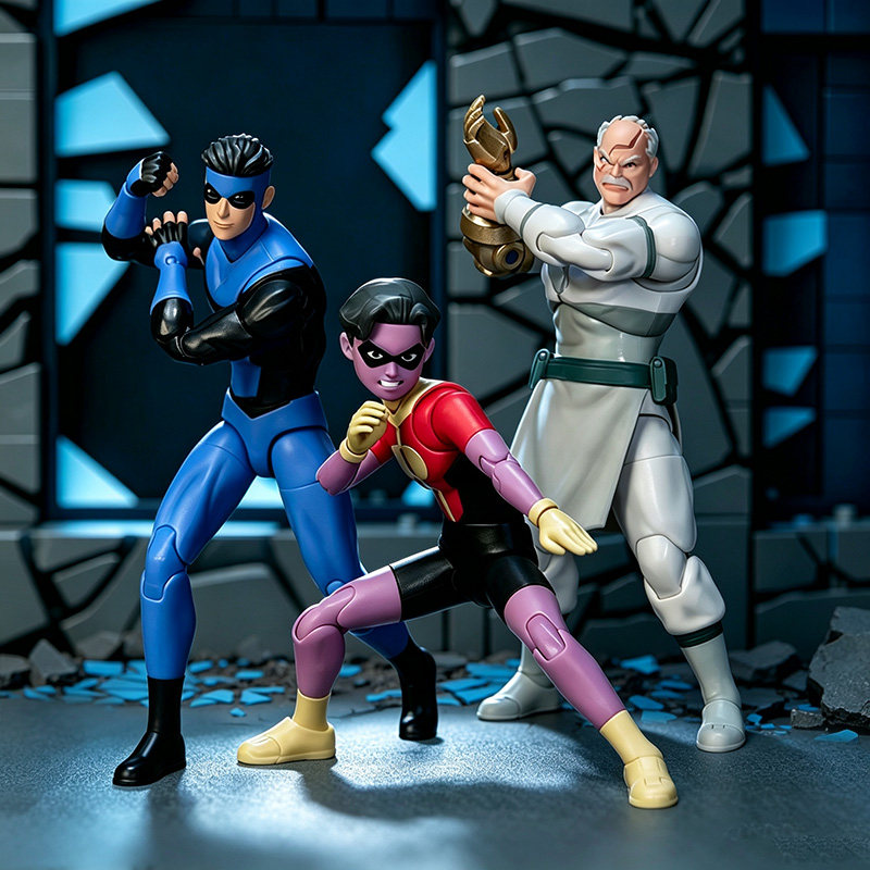 预定 Jadatoys 无敌少侠 Invincible 马克 征服者 全能侠可动手办 - 实物图