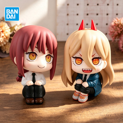 万代 Megahouse lookup 抬头望 电锯人 帕瓦 玛奇玛 可动Q版手办