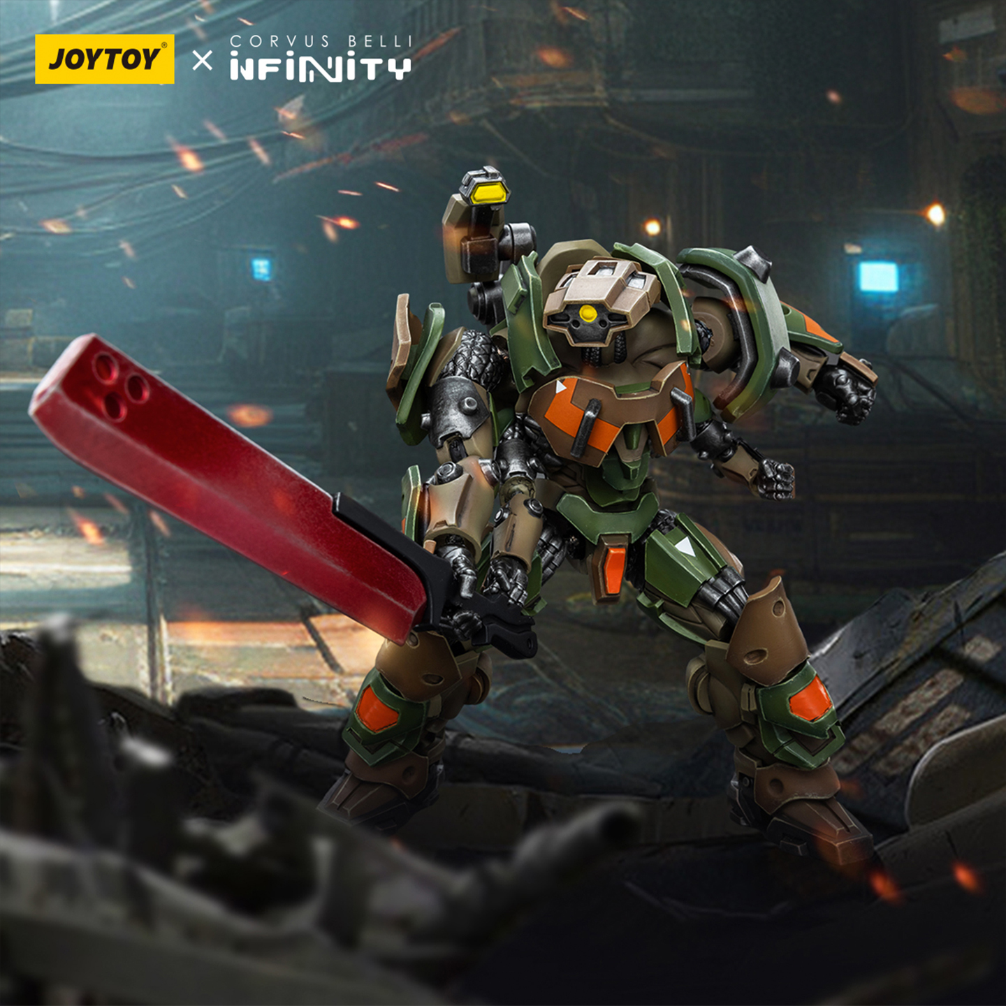 JOYTOY&INFINITY 沙库什轻型装甲1:18可动机甲模玩手办模型