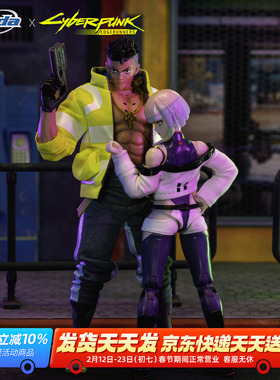 Jada Toys 赛博浪客 赛博朋克 大卫 露西 可动人偶 手办