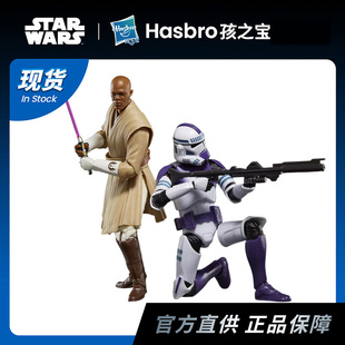 孩之宝星球大战黑色系列克隆人战争梅斯温杜与187军团克隆人士兵