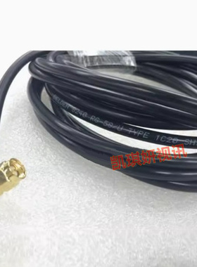 SMA-JJW柔软RG58U射频同轴跳线 SMA双公双弯头50-3信号线SMA馈线