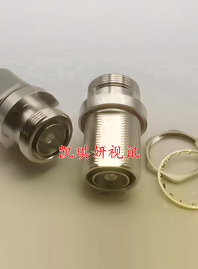 特制DIN-KKY射频同轴AP基战连接器 L29母转母带螺母固定7/8直通头