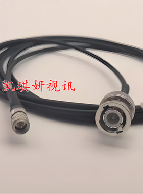 镀镍10-32UNF公转BNC公黑色RG316耐高温传感器专用线M5/L5 BNC-JJ