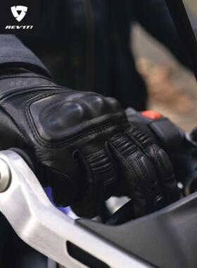 REVIT锐飞特Boxxer2摩托车骑行手套冬季男士保暖防水山羊皮拳击手
