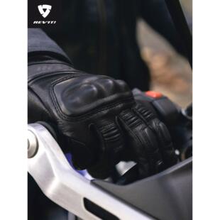 REVIT锐飞特Boxxer2摩托车骑行手套冬季男士保暖防水山羊皮拳击手