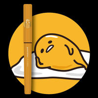 Limited edition Sanrio Academy PLATINUM Japanese vintage Little Meteor Pen, a gift for students practicing calligraphy thumbnail 7