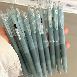 日本PILOT百乐juice印象派中性果汁笔子弹头按动大容量学生考试黑