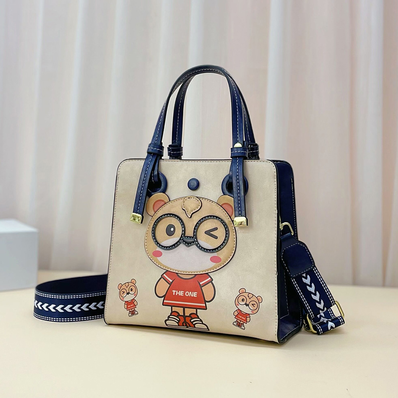 比尔熊高级感大容量小熊托特包