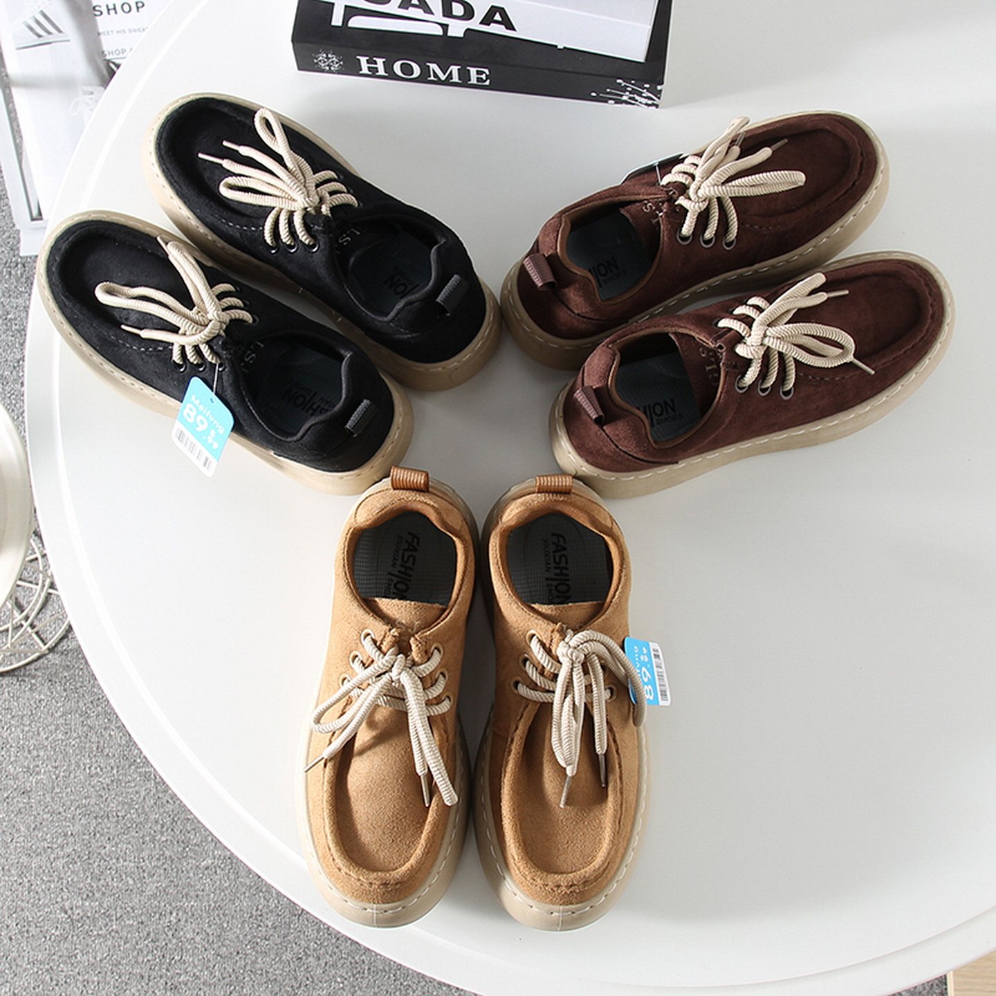 勃肯秋冬新款户外反绒透气鞋面防滑耐磨轻便软底系带运动休闲鞋男,流行男鞋,时尚休闲鞋,淘宝优惠券,粉丝福利购,淘宝优惠卷