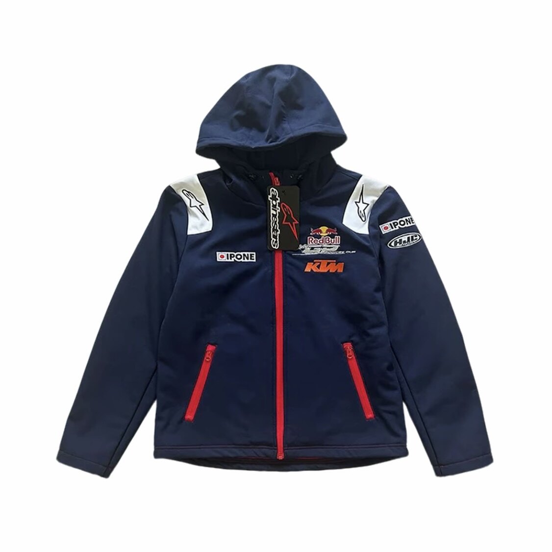 KTM厂队休闲摩托车骑行服MOTOGP红牛刺绣秋冬防风防泼水冲锋衣