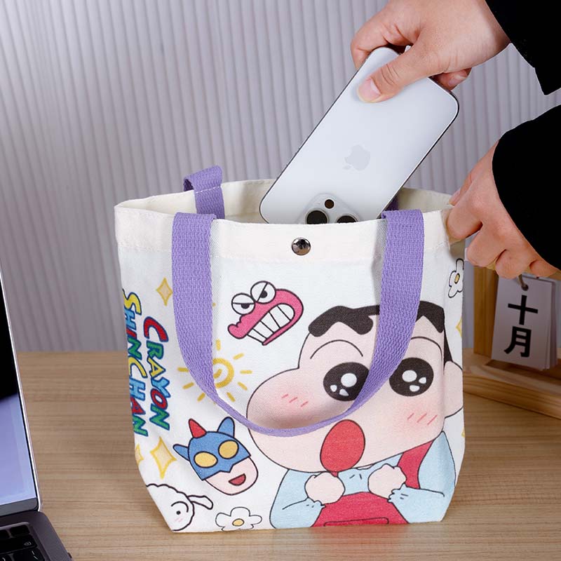 上班小拎包通勤帆布袋加厚结实耐用手提袋桌面收纳袋礼品袋RR53