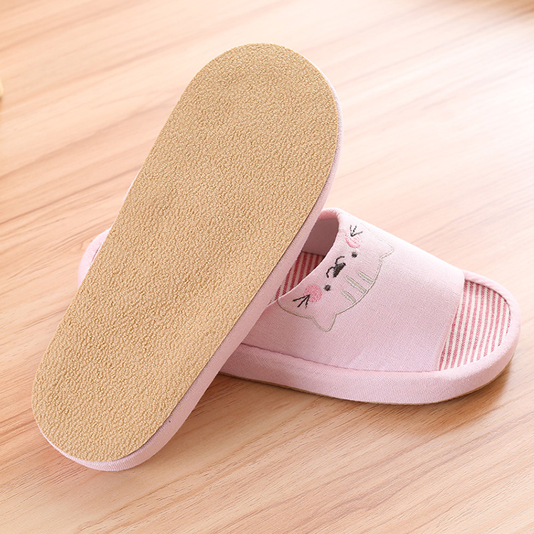 Chaussons enfants en coton pour printemps - semelle tendon - Ref 1007771 Image 5