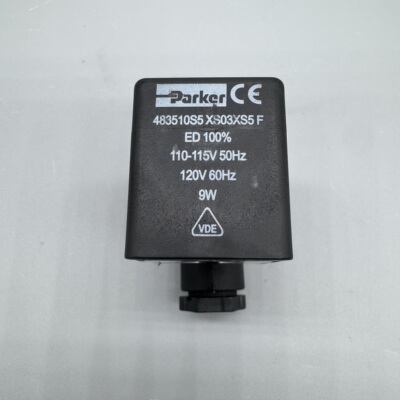 派克正品PARKER电磁阀线圈483510S5 XS03XS5F 9W 110V 481865A5