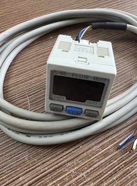 日本SMC原装流量开关显示器压力表PFMV300-ML现货