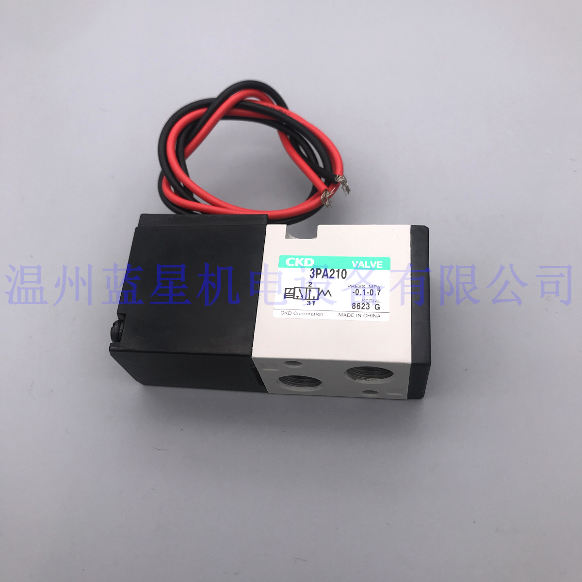 原装CKD正品电磁阀3PA110 3PA210-06-3 内螺纹3PA110-M5-3 DC24V