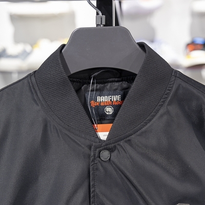 李宁外套男款2025春季新款反伍BADFIVE日进斗金保暖棉夹克AJMV067