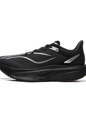 李宁新款飞电6CHALLENGER男反光䨻丝轻便透气竞速比赛跑鞋ARMW003