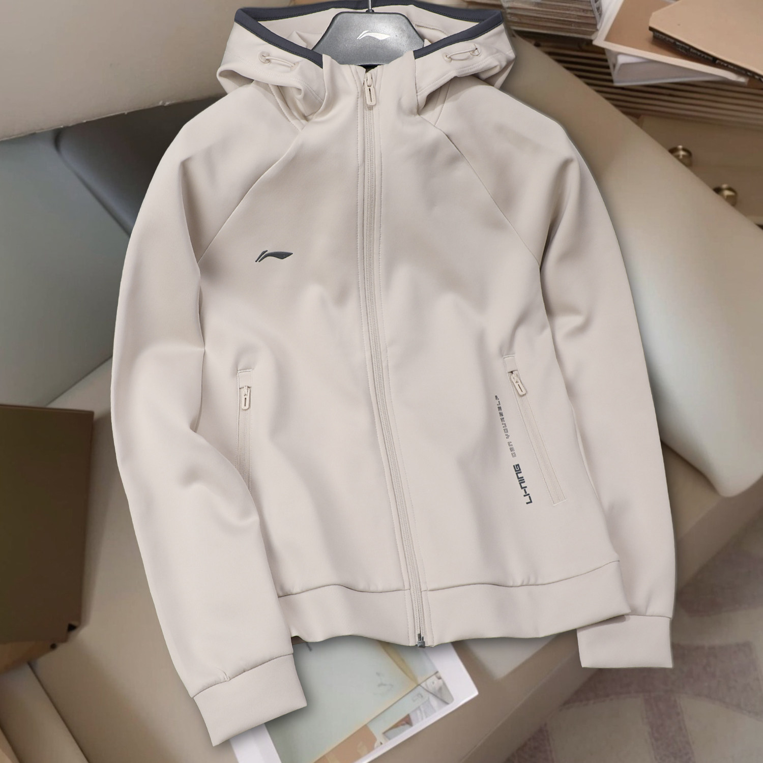 李宁卫衣连帽2025秋季新款女子舒适透气训练纯色开衫外套美式弹力,运动服/休闲服装,运动卫衣/套头衫,淘宝优惠券,粉丝福利购,淘宝优惠卷