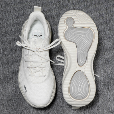 李宁SOFT GO 2 WMS运动休闲鞋女子2025秋季中考体测女鞋AGLV040