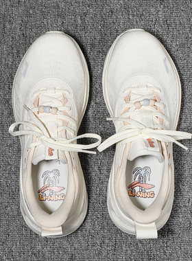 李宁SOFT GO 2 WMS运动休闲鞋女2025新款秋季体测软底女鞋AGLV040