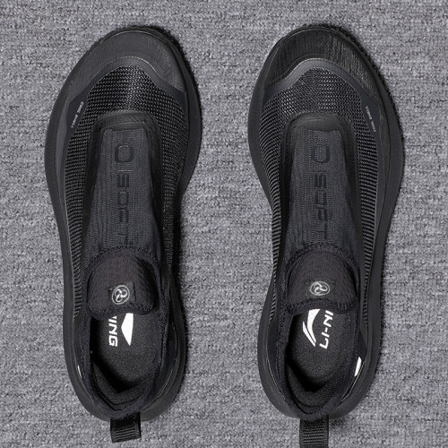 李宁透气一脚蹬运动鞋减震