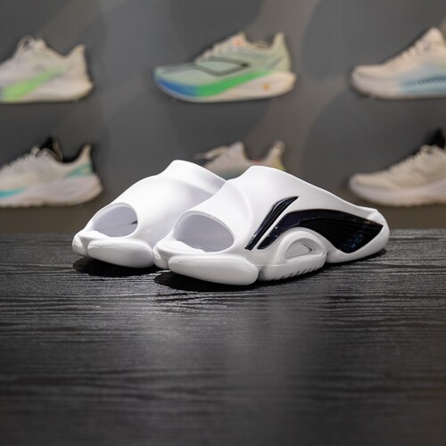 李宁拖鞋男2026夏季新款反伍BADFIVE SLIDE 舒适柔软透气防滑凉拖