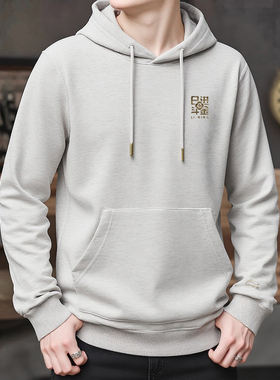 李宁2026马年新年吸汗保暖连帽日进斗金舒适运动休闲卫衣AWDW111